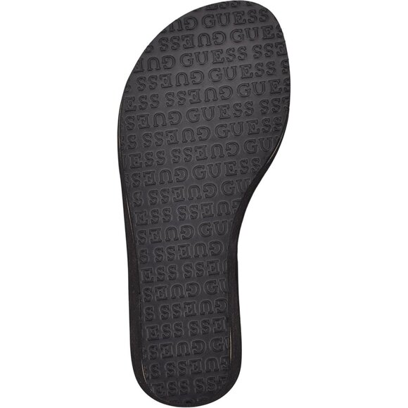 Guess Womens Platform Sandal Sarraly Flip-Flop GWSARRALY4 Gold / Black 7M - Picture 11 of 11